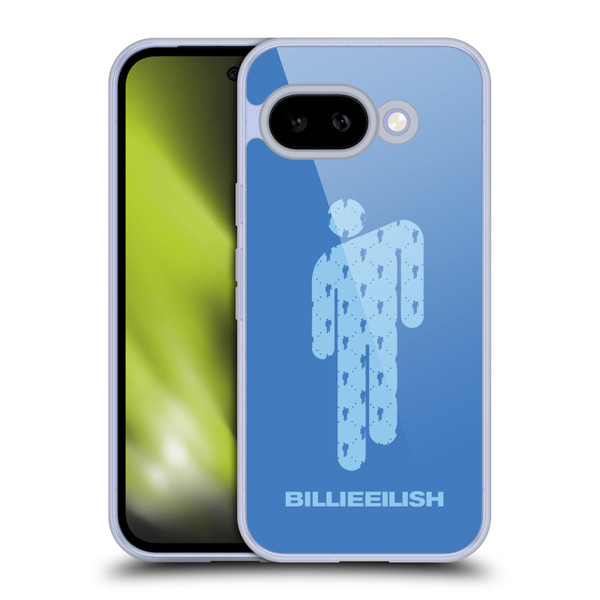 Billie Eilish Key Art Blohsh Blue Soft Gel Case for Google Pixel 9A