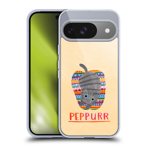 Planet Cat Puns Peppur Soft Gel Case for Google Pixel 9 / Pixel 9 Pro