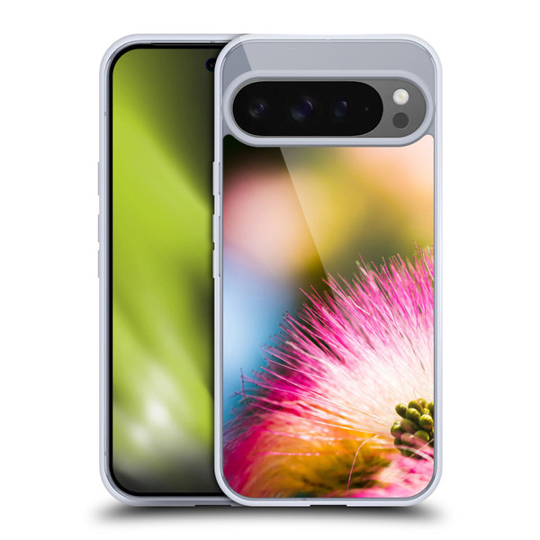 PLdesign Flowers And Leaves Silk Tree Soft Gel Case for Google Pixel 9 Pro XL
