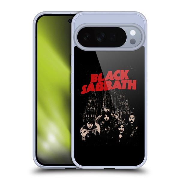 Black Sabbath Key Art Red Logo Soft Gel Case for Google Pixel 10 Pro XL