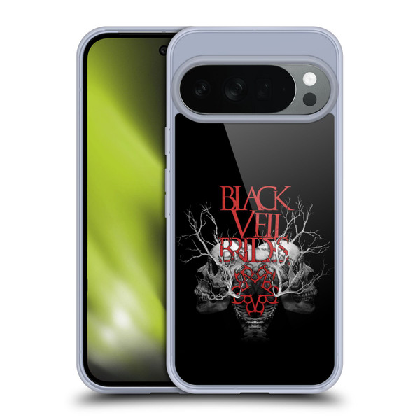 Black Veil Brides Band Art Skull Branches Soft Gel Case for Google Pixel 10