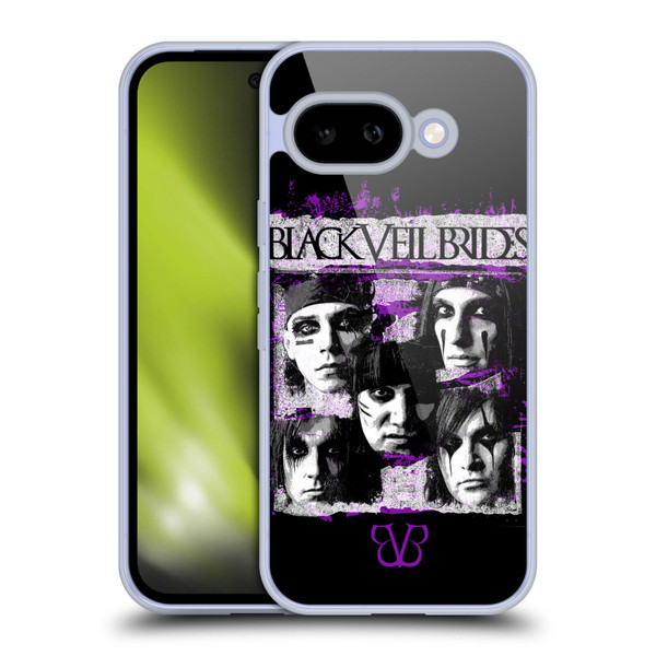 Black Veil Brides Band Art Grunge Faces Soft Gel Case for Google Pixel 9A