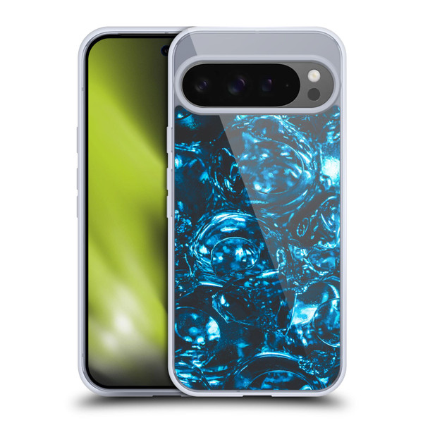 PLdesign Water Marbles Soft Gel Case for Google Pixel 9 Pro XL