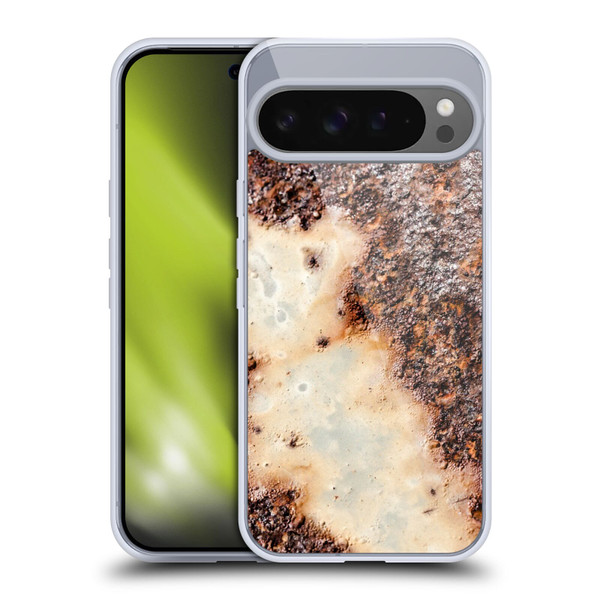 PLdesign Wood And Rust Prints Rusty Metal Texture Soft Gel Case for Google Pixel 9 Pro XL