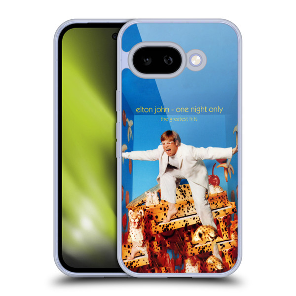 Elton John Artwork One Night Only Album Soft Gel Case for Google Pixel 9A