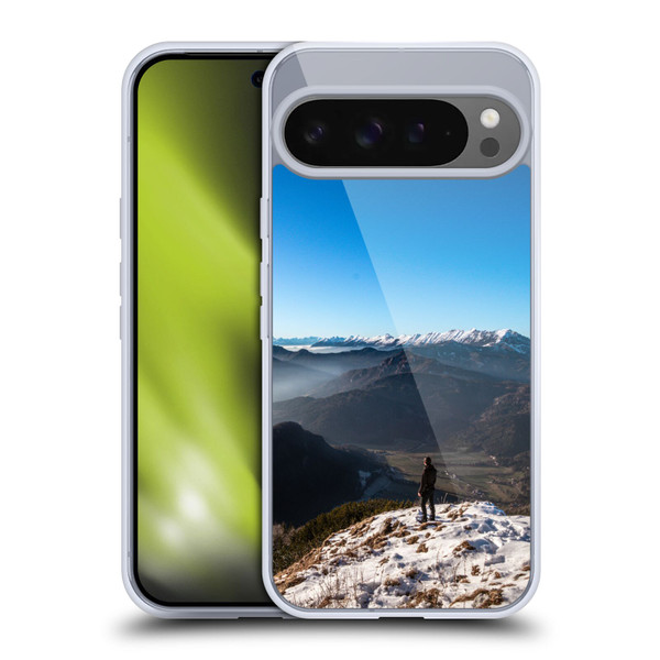 Patrik Lovrin Wanderlust Looking Over New Horizon Soft Gel Case for Google Pixel 9 Pro XL