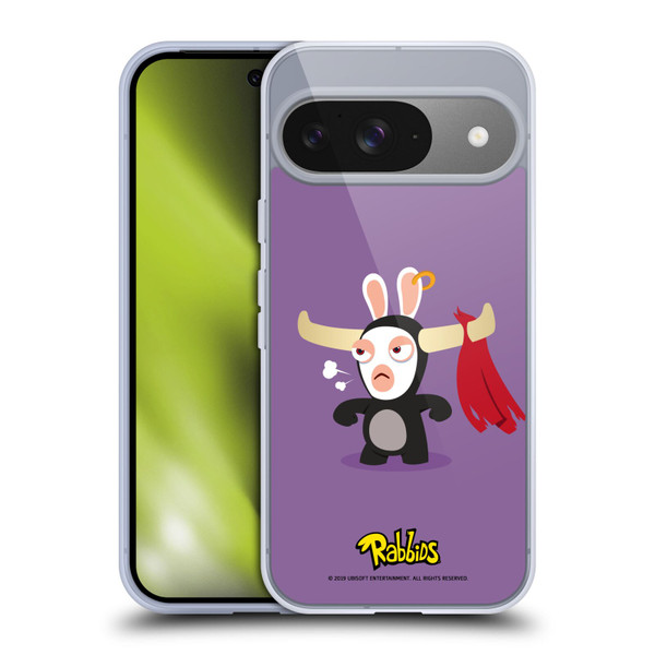 Rabbids Costumes Bull Soft Gel Case for Google Pixel 9 / Pixel 9 Pro