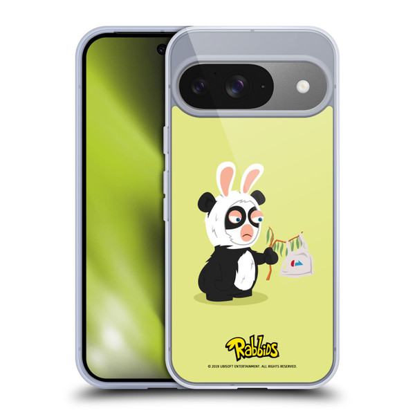 Rabbids Costumes Panda Soft Gel Case for Google Pixel 9 / Pixel 9 Pro