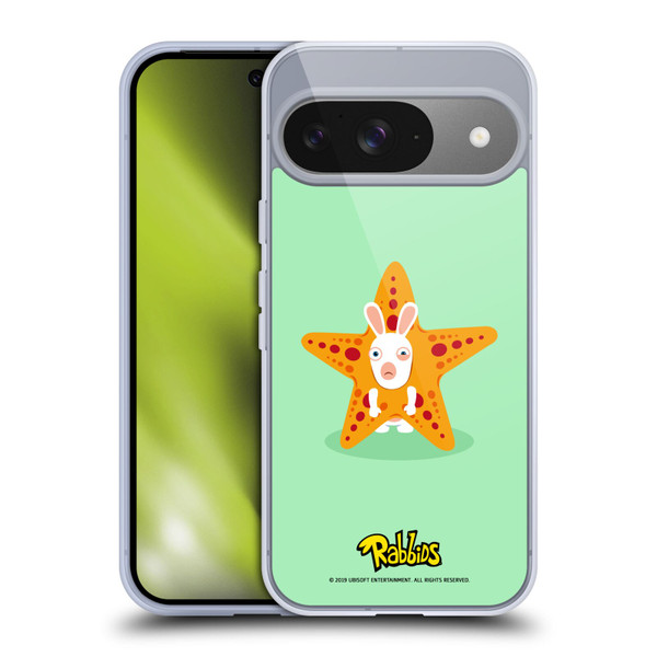 Rabbids Costumes Starfish Soft Gel Case for Google Pixel 9 / Pixel 9 Pro
