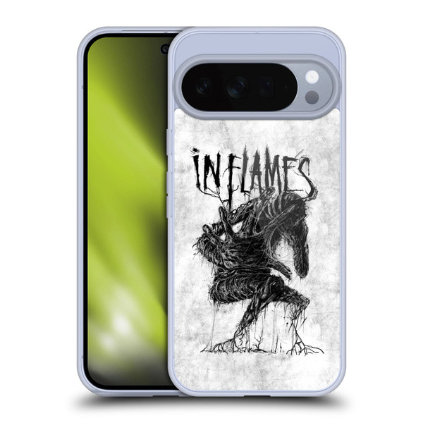 In Flames Metal Grunge Big Creature Soft Gel Case for Google Pixel 10 Pro XL