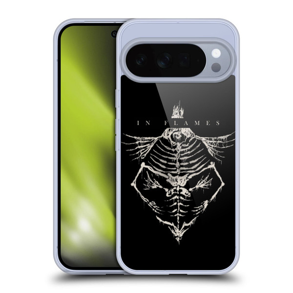 In Flames Metal Grunge Jesterhead Bones Soft Gel Case for Google Pixel 10 Pro XL