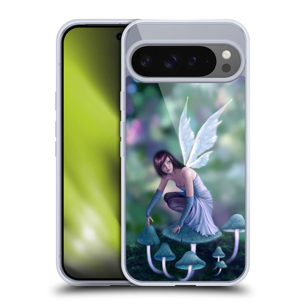 Rachel Anderson Pixies Periwinkle Soft Gel Case for Google Pixel 9 Pro XL