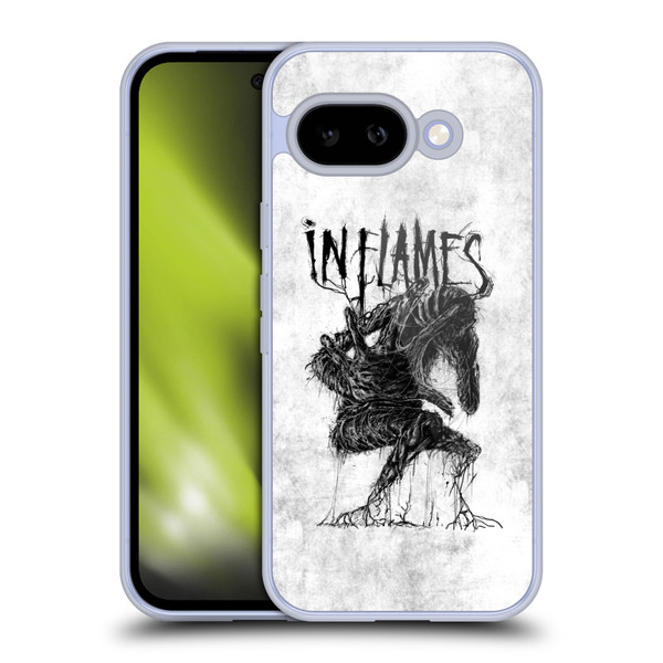 In Flames Metal Grunge Big Creature Soft Gel Case for Google Pixel 9A
