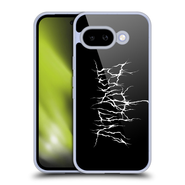 In Flames Metal Grunge Metal Logo Soft Gel Case for Google Pixel 9A