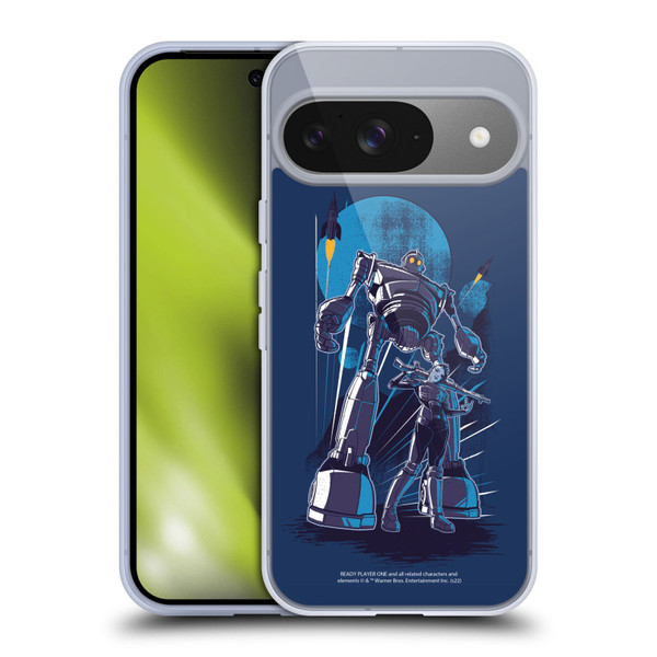 Ready Player One Graphics Iron Giant Soft Gel Case for Google Pixel 9 / Pixel 9 Pro