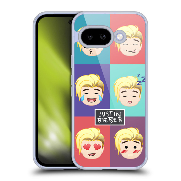 Justin Bieber Justmojis Cute Faces Soft Gel Case for Google Pixel 9A