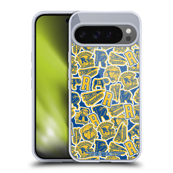 Riverdale Art Icons Patterns Soft Gel Case for Google Pixel 9 Pro XL