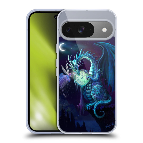 Rose Khan Mythic Scale Series Blue Time Soft Gel Case for Google Pixel 9 / Pixel 9 Pro