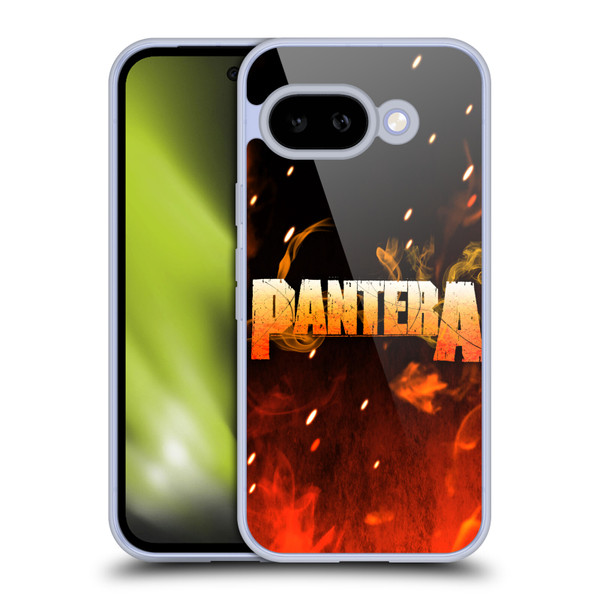 Pantera Art Fire Soft Gel Case for Google Pixel 9A