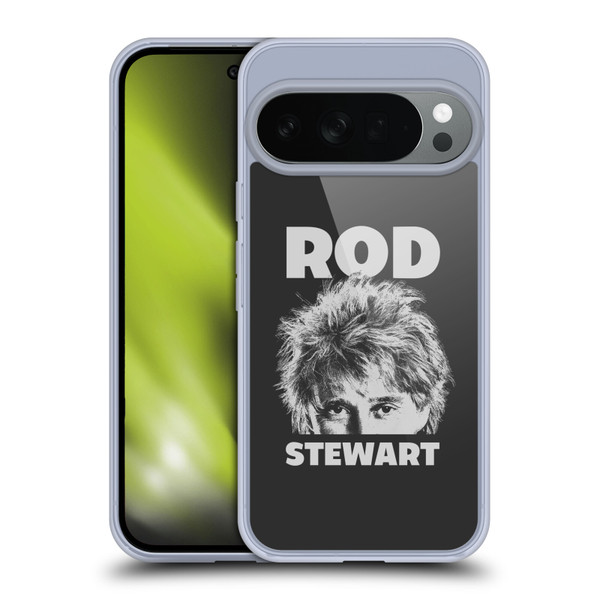 Rod Stewart Art Black And White Soft Gel Case for Google Pixel 10