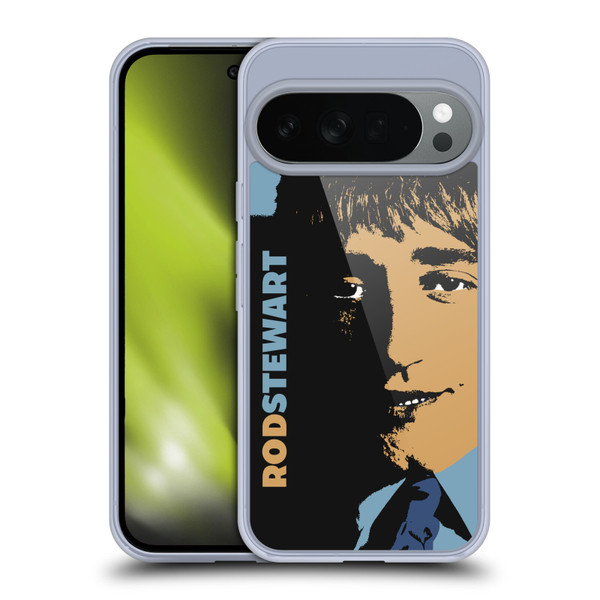 Rod Stewart Art Yesterday Retro Soft Gel Case for Google Pixel 10