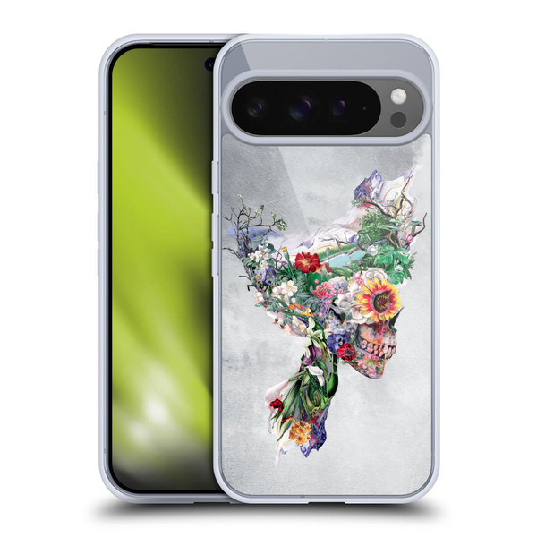 Riza Peker Skulls 5 Nature Soft Gel Case for Google Pixel 9 Pro XL