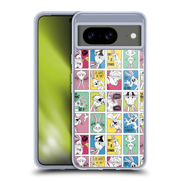 Looney Tunes Bugs Bunny Comics Soft Gel Case for Google Pixel 8