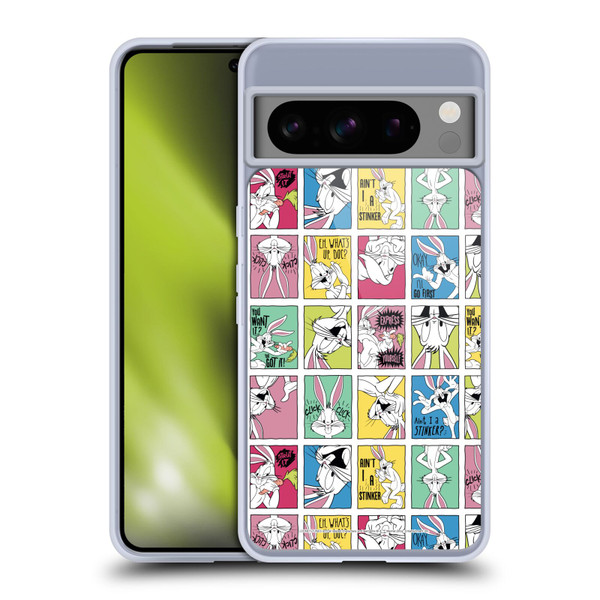 Looney Tunes Bugs Bunny Comics Soft Gel Case for Google Pixel 8 Pro