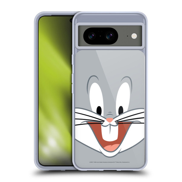 Looney Tunes Full Face Bugs Bunny Soft Gel Case for Google Pixel 8