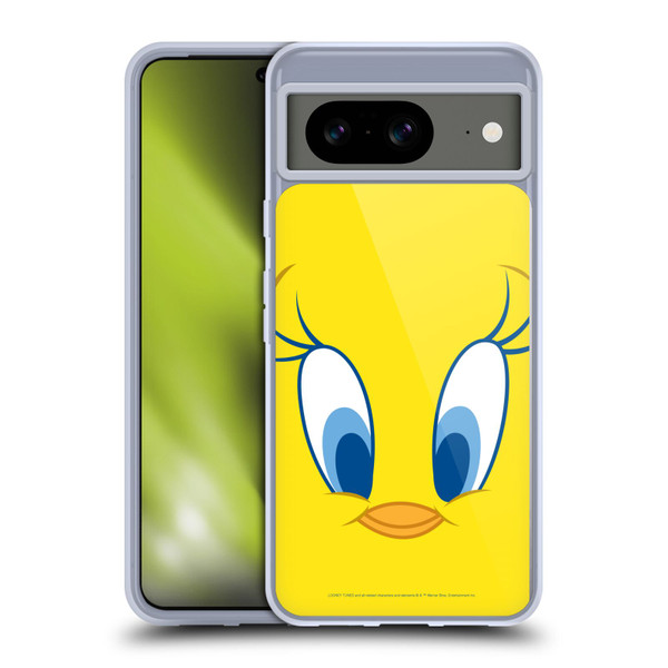 Looney Tunes Full Face Tweety Soft Gel Case for Google Pixel 8