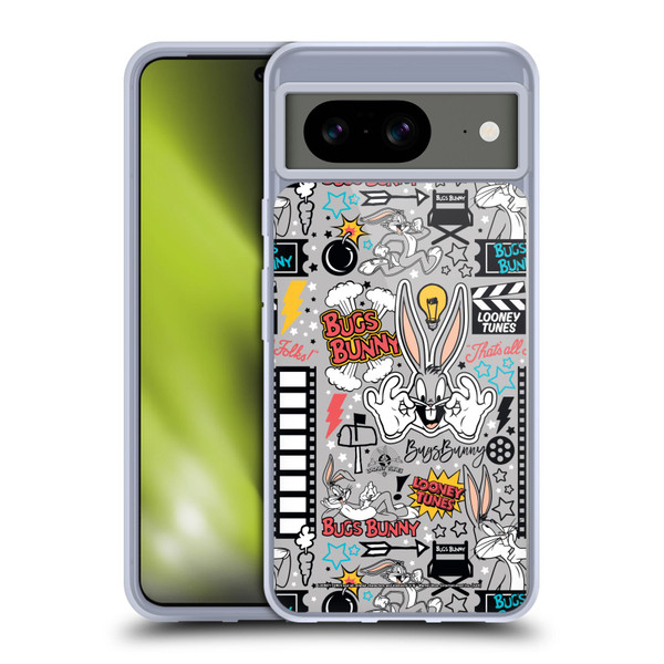 Looney Tunes Graphics and Characters Bugs Bunny Soft Gel Case for Google Pixel 8