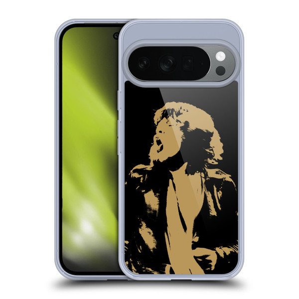 The Rolling Stones Mick Jagger Grunge Soft Gel Case for Google Pixel 10