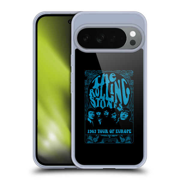 The Rolling Stones Tours Europe 1967 Soft Gel Case for Google Pixel 10