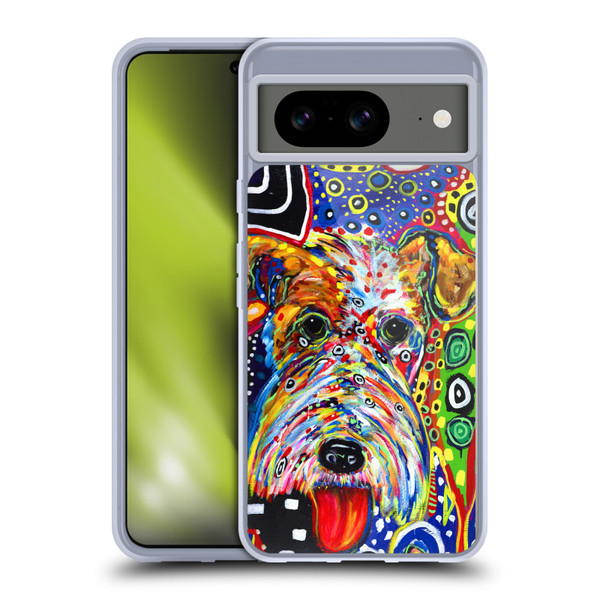 Mad Dog Art Gallery Dogs 2 Foxie Soft Gel Case for Google Pixel 8