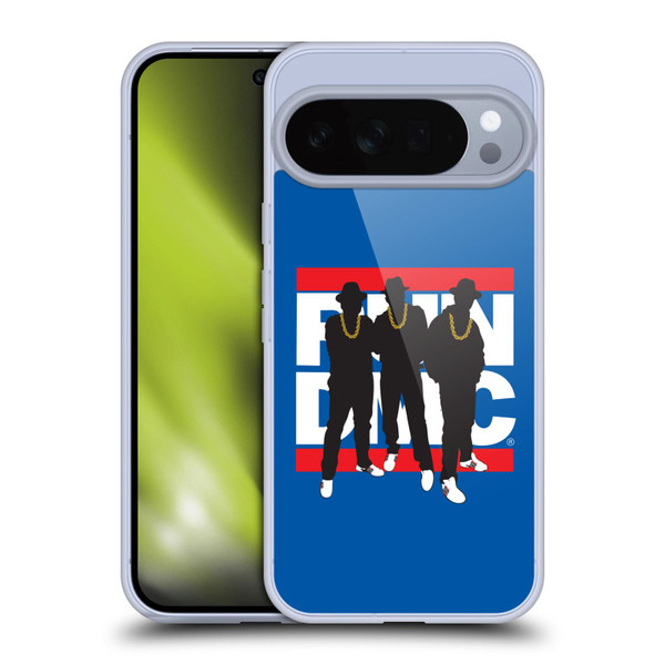Run-D.M.C. Key Art Silhouette Soft Gel Case for Google Pixel 10 Pro XL