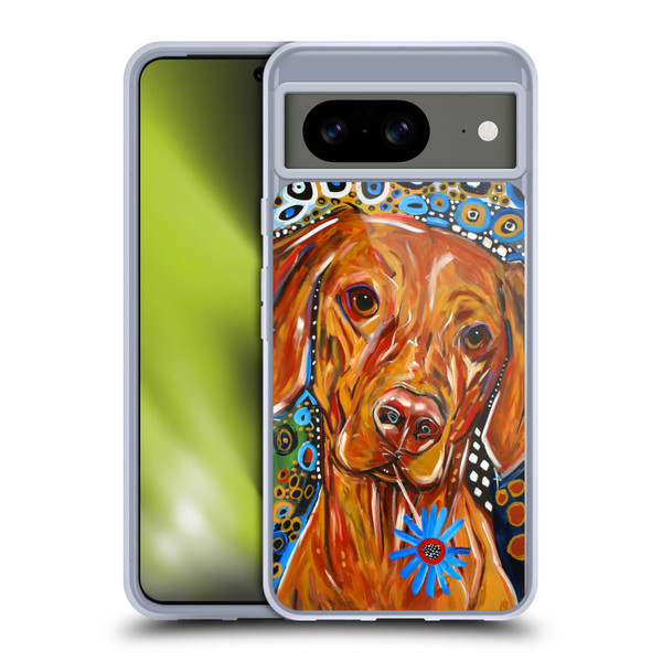 Mad Dog Art Gallery Dogs 2 Viszla Soft Gel Case for Google Pixel 8