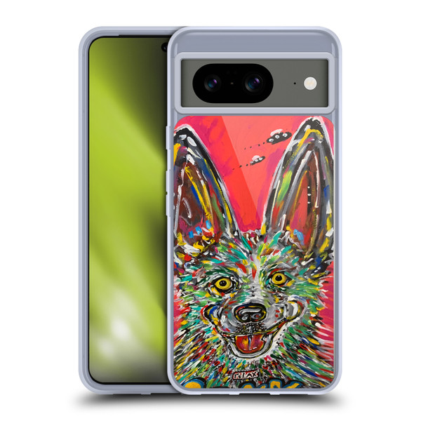 Mad Dog Art Gallery Dog 5 Relax Soft Gel Case for Google Pixel 8