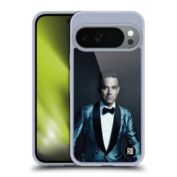 Robbie Williams Calendar Dark Background Soft Gel Case for Google Pixel 10