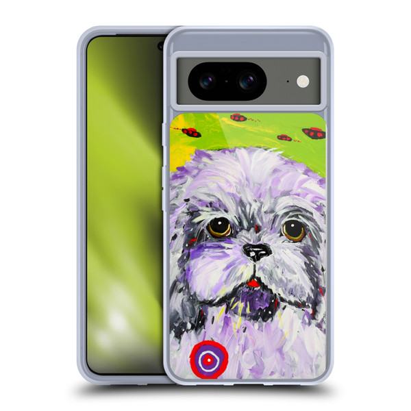 Mad Dog Art Gallery Dogs Boo Soft Gel Case for Google Pixel 8