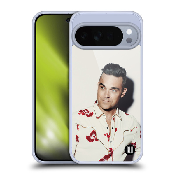 Robbie Williams Calendar Floral Shirt Soft Gel Case for Google Pixel 10 Pro XL
