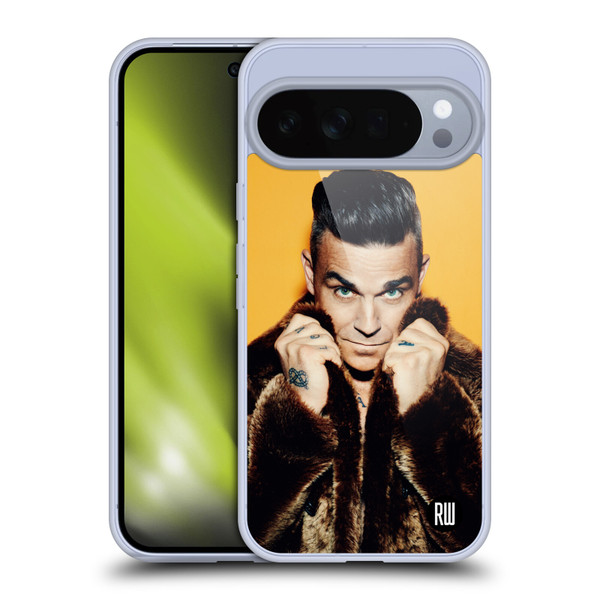 Robbie Williams Calendar Fur Coat Soft Gel Case for Google Pixel 10 Pro XL