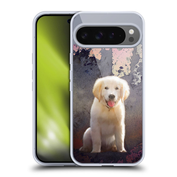 Simone Gatterwe Animals Golden Retriever Soft Gel Case for Google Pixel 9 Pro XL