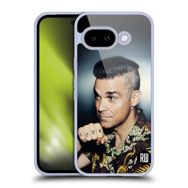 Robbie Williams Calendar Love Tattoo Soft Gel Case for Google Pixel 9A