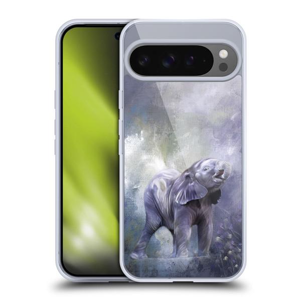 Simone Gatterwe Animals 3 Baby Elephant Soft Gel Case for Google Pixel 9 Pro XL