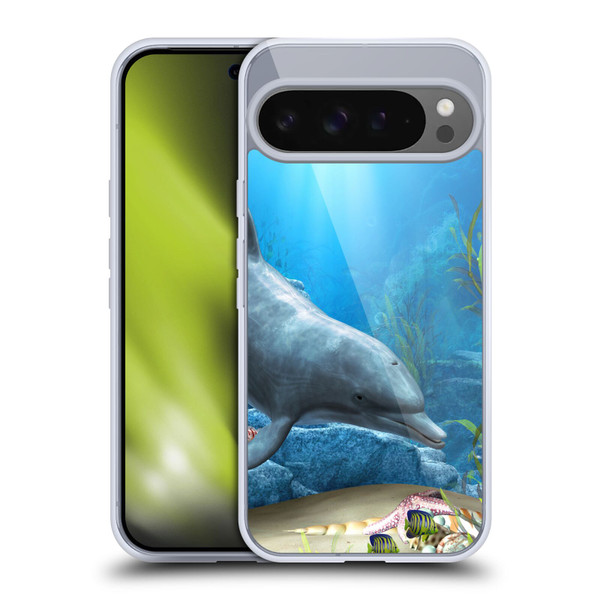 Simone Gatterwe Dolphins Dolphin World Soft Gel Case for Google Pixel 9 Pro XL