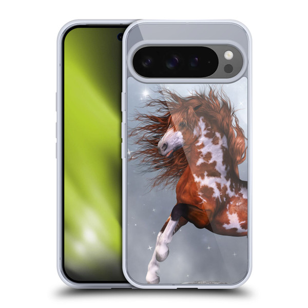 Simone Gatterwe Horses Native Soft Gel Case for Google Pixel 9 Pro XL