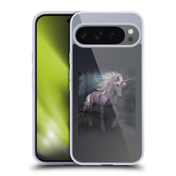 Simone Gatterwe Pegasus And Unicorns Escape Soft Gel Case for Google Pixel 9 Pro XL