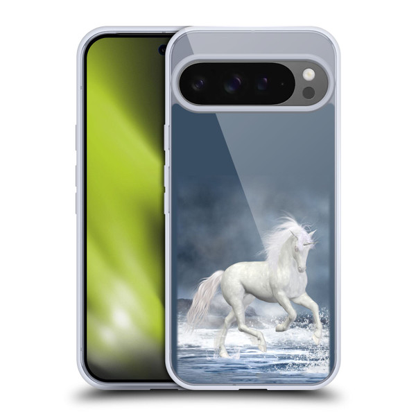 Simone Gatterwe Pegasus And Unicorns Playing Soft Gel Case for Google Pixel 9 Pro XL