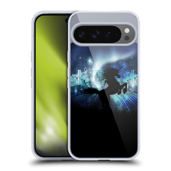 Simone Gatterwe Pegasus And Unicorns Silhouette Soft Gel Case for Google Pixel 9 Pro XL