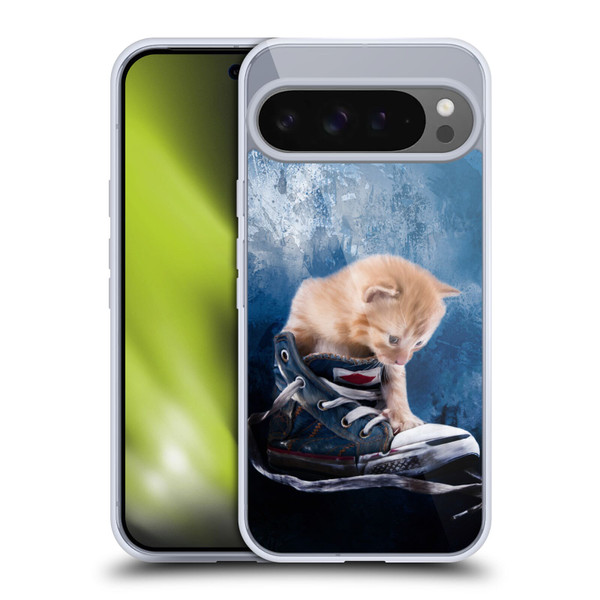 Simone Gatterwe Wildlife Cat Soft Gel Case for Google Pixel 9 Pro XL